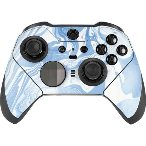 Blue Marbling Xbox Elite Wireless Controller Series 2 Skin