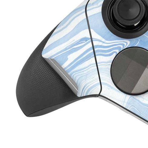 Blue Marbling Xbox Elite Wireless Controller Series 2 Skin