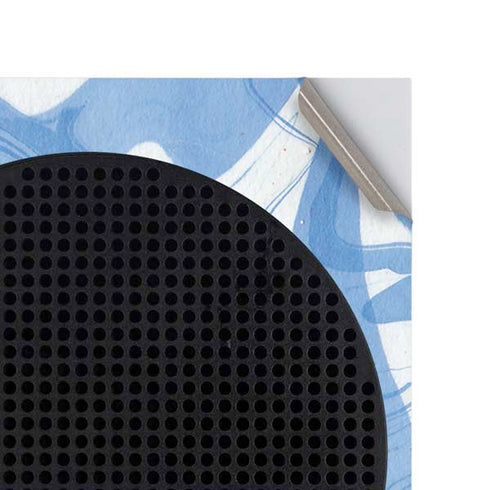 Blue Marbling Xbox Series S Console Skin