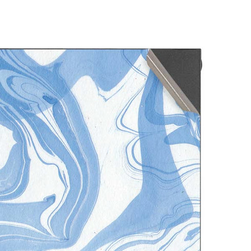 Blue Marbling Xbox Series X Console Skin