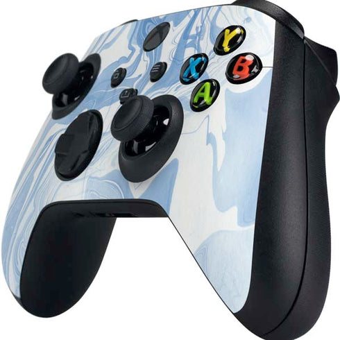 Blue Marbling Xbox Series X Controller Skin