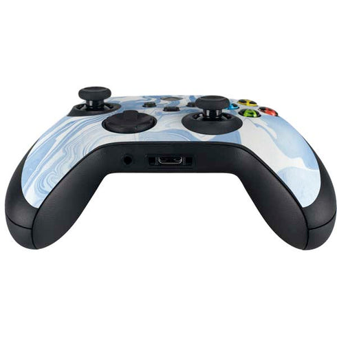 Blue Marbling Xbox Series X Controller Skin