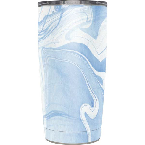 Blue Marbling Yeti 20oz Tumbler Skin