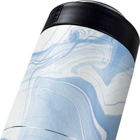 Blue Marbling Yeti Colster Can Insulator Skin