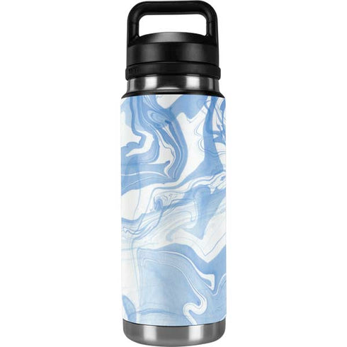 Blue Marbling YETI Rambler 26oz Bottle Skin