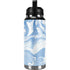Blue Marbling YETI Rambler 36oz Bottle Skin