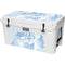Blue Marbling YETI Tundra 75 Hard Cooler Skin
