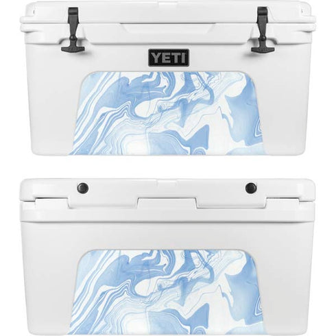 Blue Marbling YETI Tundra 75 Hard Cooler Skin