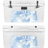 Blue Marbling YETI Tundra 75 Hard Cooler Skin