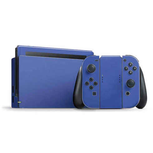 Blue Solid Nintendo Switch Bundle Skin