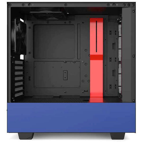 Blue Solid NZXT H510 Compact ATX Mid-Tower Case Skin