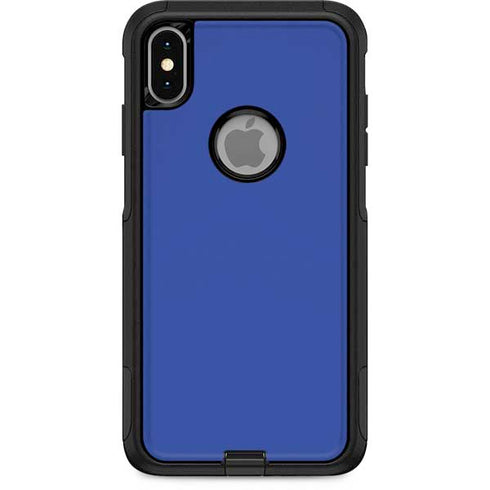Blue Solid Otterbox Commuter iPhone Skin