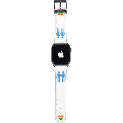 Blue Pride Apple Watch Band 42-44mm