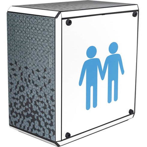 Blue Pride Cooler Master MasterBox Q300L Mini Tower Skin