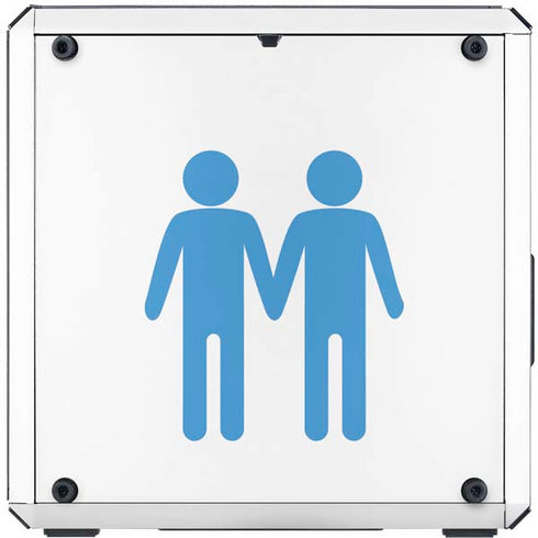 Blue Pride Cooler Master MasterBox Q300L Mini Tower Skin