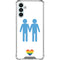 Blue Pride Galaxy A13 5G Clear Case