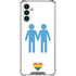 Blue Pride Galaxy A13 5G Clear Case