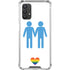 Blue Pride Galaxy A32 5G Clear Case