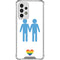 Blue Pride Galaxy A33 5G Clear Case