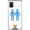 Blue Pride Galaxy A51 5G Clear Case