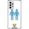 Blue Pride Galaxy A53 5G Clear Case