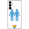 Blue Pride Galaxy A54 5G Skin