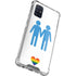 Blue Pride Galaxy A71 5G Clear Case