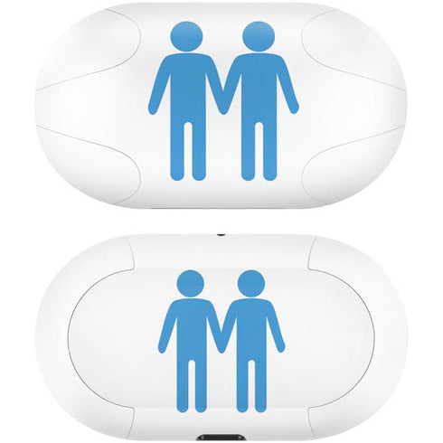 Blue Pride Galaxy Buds Skin