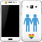 Blue Pride Galaxy J3 Skin