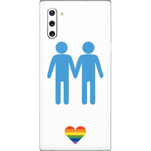 Blue Pride Galaxy Note 10 Skin