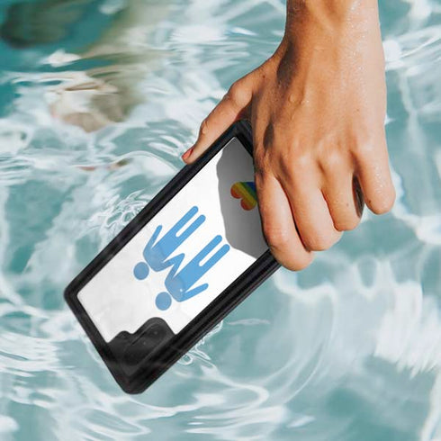 Blue Pride Galaxy Note 10 Waterproof Case