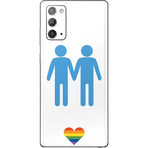 Blue Pride Galaxy Note20 5G Skin