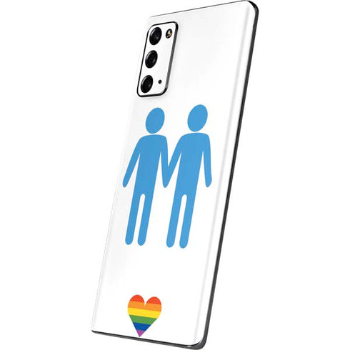 Blue Pride Galaxy Note20 5G Skin