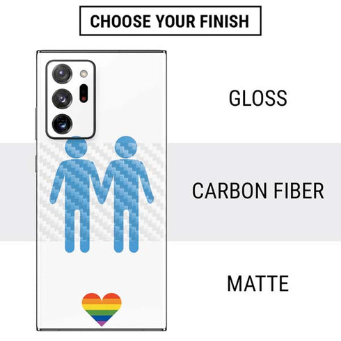 Blue Pride Galaxy Note20 Ultra 5G Skin