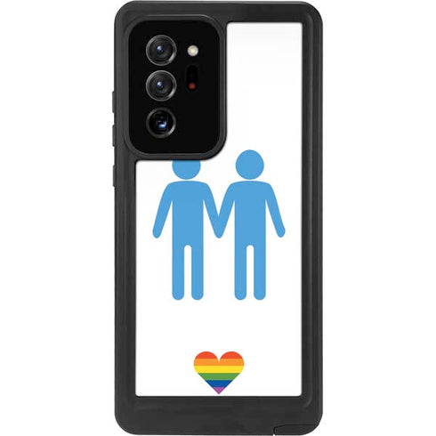 Blue Pride Galaxy Note20 Ultra 5G Waterproof Case