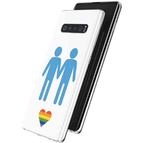 Blue Pride Galaxy S10 Skin