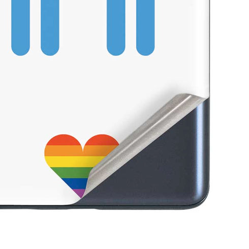 Blue Pride Galaxy S20 Fan Edition Skin