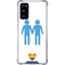 Blue Pride Galaxy S20 FE Clear Case