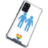 Blue Pride Galaxy S20 FE Clear Case