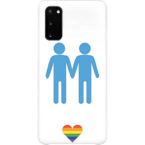 Blue Pride Galaxy S20 Lite Case