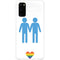 Blue Pride Galaxy S20 Lite Case
