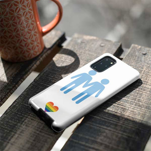 Blue Pride Galaxy S20 Plus Pro Case