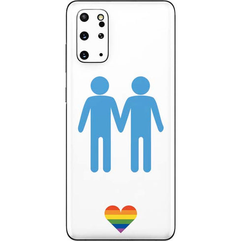 Blue Pride Galaxy S20 Plus Skin