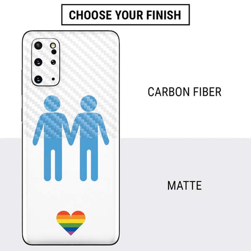 Blue Pride Galaxy S20 Plus Skin