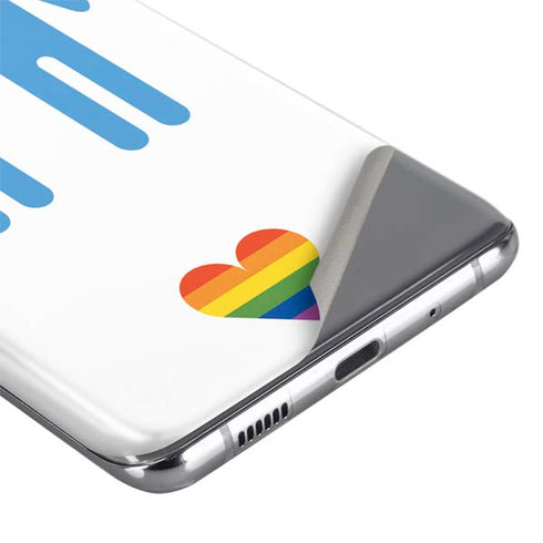 Blue Pride Galaxy S20 Skin