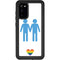 Blue Pride Galaxy S20 Waterproof Case