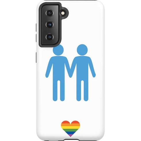 Blue Pride Galaxy S21 5G Pro Case
