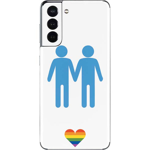 Blue Pride Galaxy S21 5G Skin