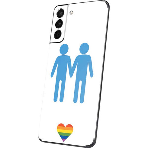 Blue Pride Galaxy S21 5G Skin