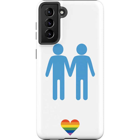 Blue Pride Galaxy S21 FE Pro Case